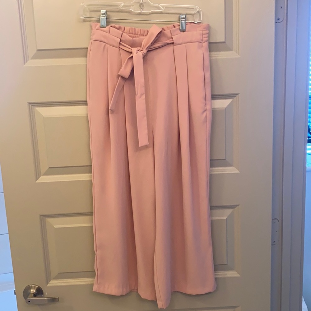 Cropped flare pant